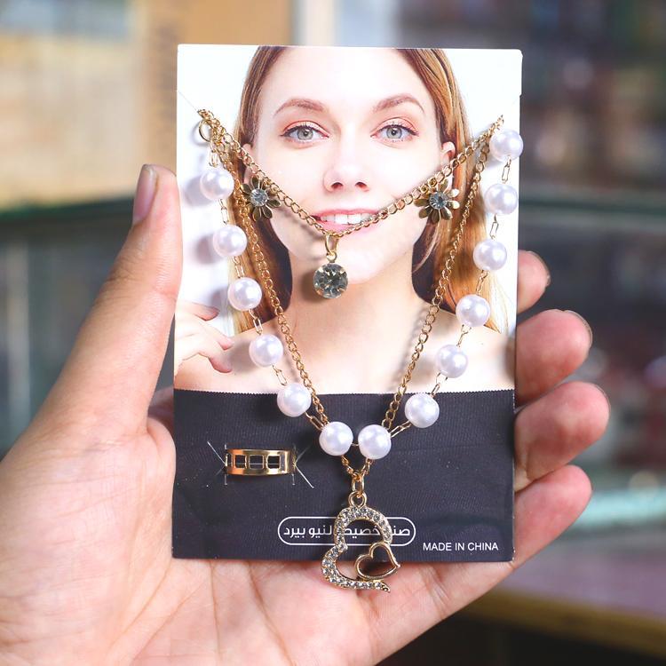 Gold-Plated Multi-Layer Pendant Necklace